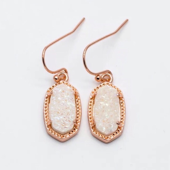 Kendra Scott • Iridescent Drusy Lee Earrings - Picture 6 of 6